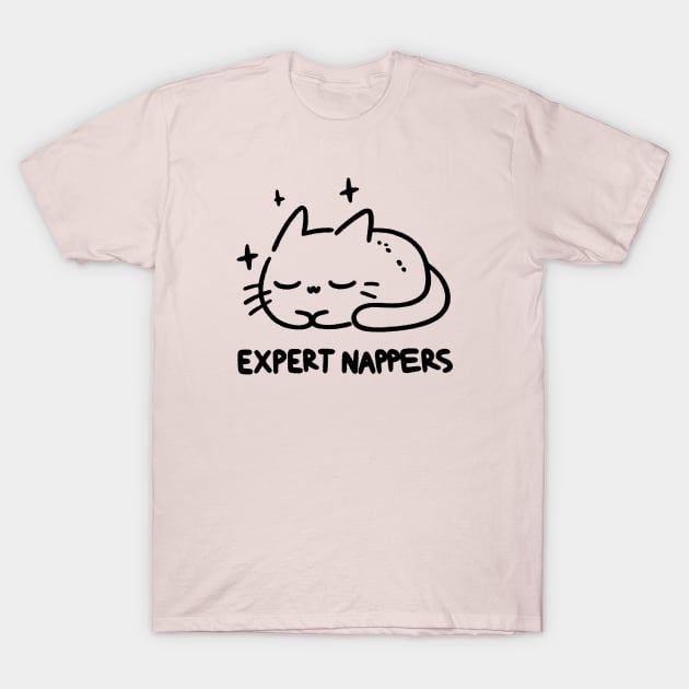 Expert Nappers T-Shirt by Lovely Animals